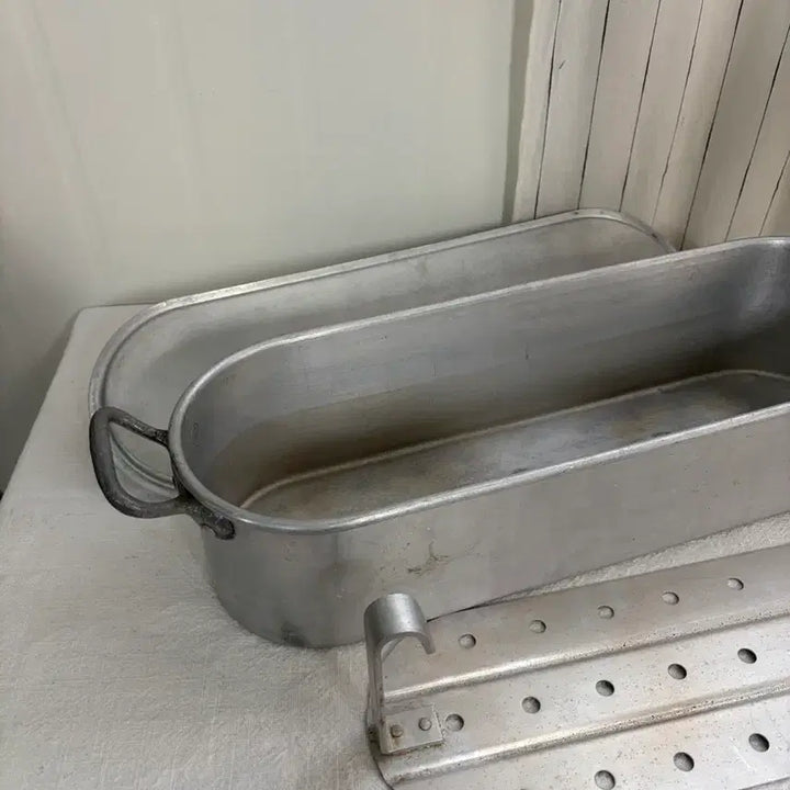 [BUNJANG] Vintage Aluminum Fish Box / 빈티지 알루미늄 피쉬팟