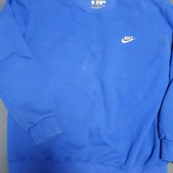 [BUNJANG] Nike Blue Crewneck Sweatshirt / 나이키 블루 맨투맨 L