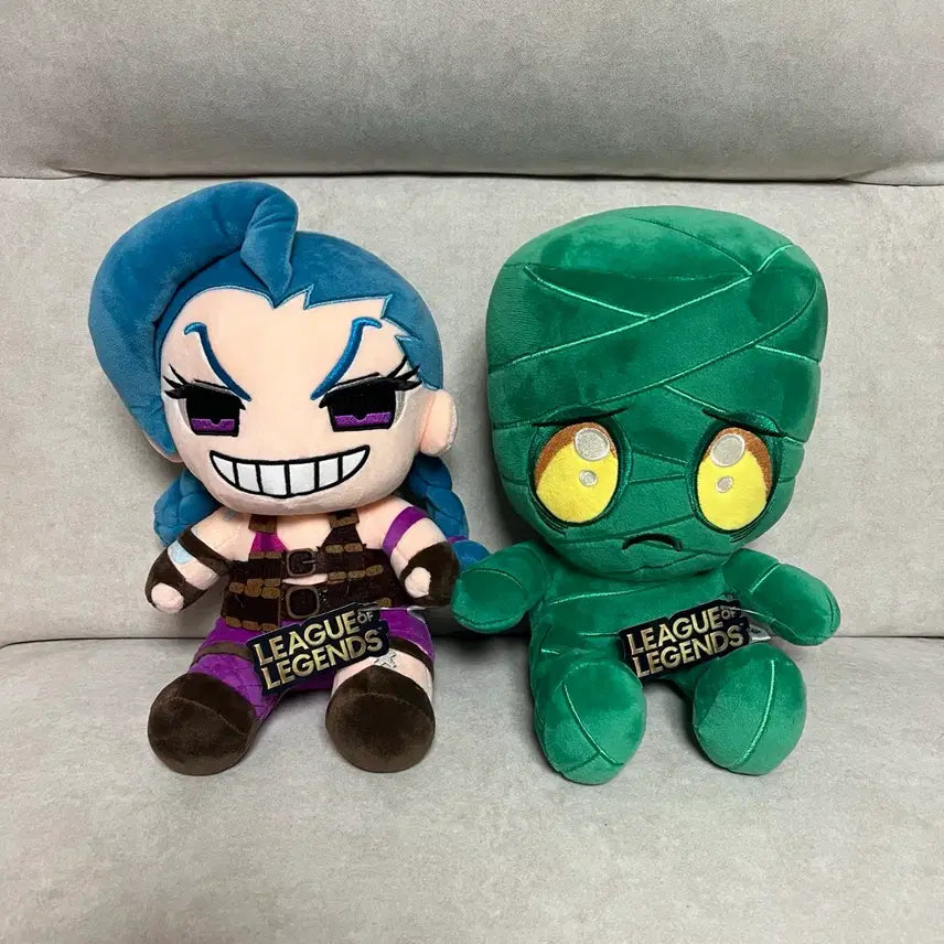 [BUNJANG] League of Legends 30cm Plush Toy Set / 리그오브레전드 인형 3세트