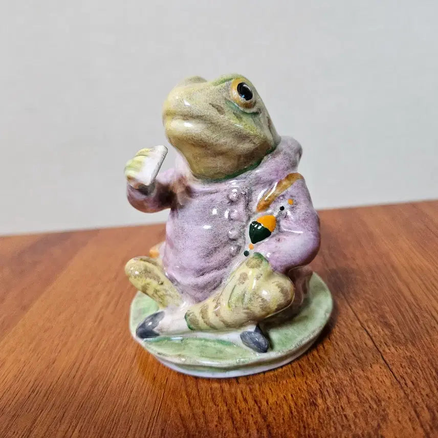 [BUNJANG] Beswick Jeremy Fisher Figurine / 1980년대 영국 베스윅 헬렌 베아트릭스 포터 제레미 피셔 피겨린.