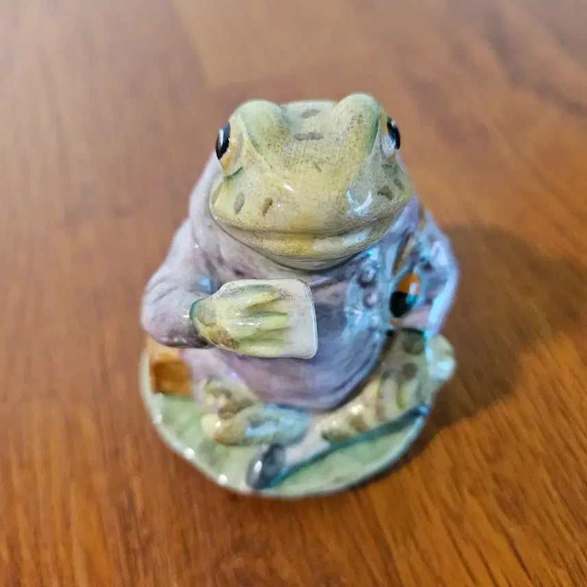 [BUNJANG] Beswick Jeremy Fisher Figurine / 1980년대 영국 베스윅 헬렌 베아트릭스 포터 제레미 피셔 피겨린.