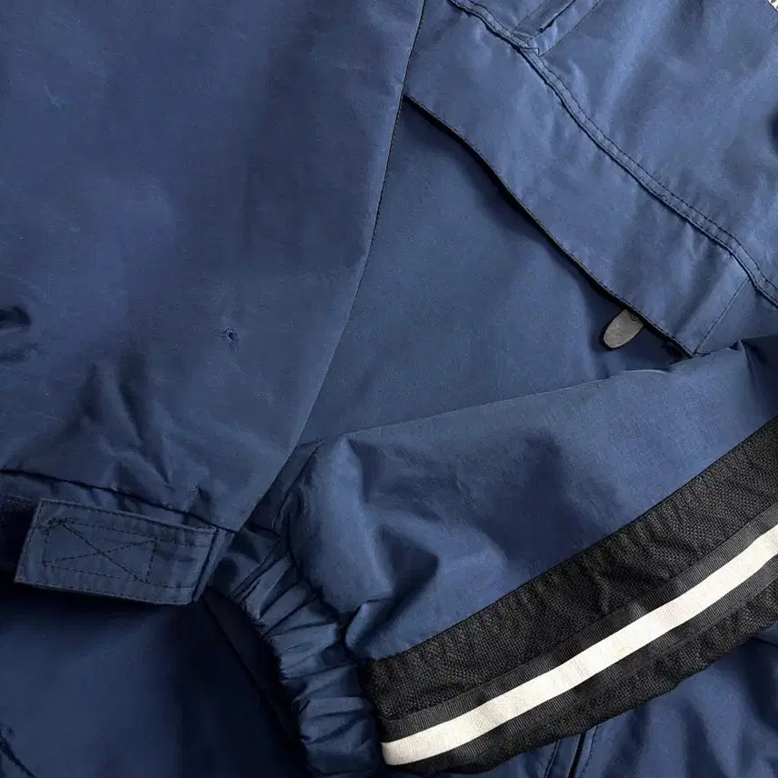 [BUNJANG] Timberland Old School Anorak Windbreaker Jacket / 팀버랜드 올드스쿨 배색 아노락 바람막이 3492