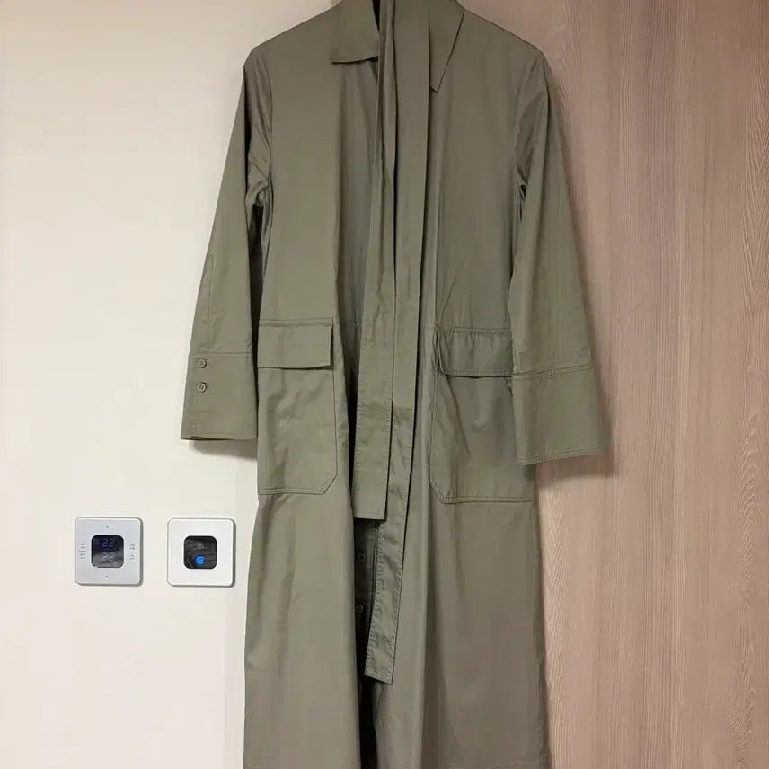 [BUNJANG] COS Belted Shirt Dress Khaki 34 / 코스 밸티드셔츠원피스 카키 34