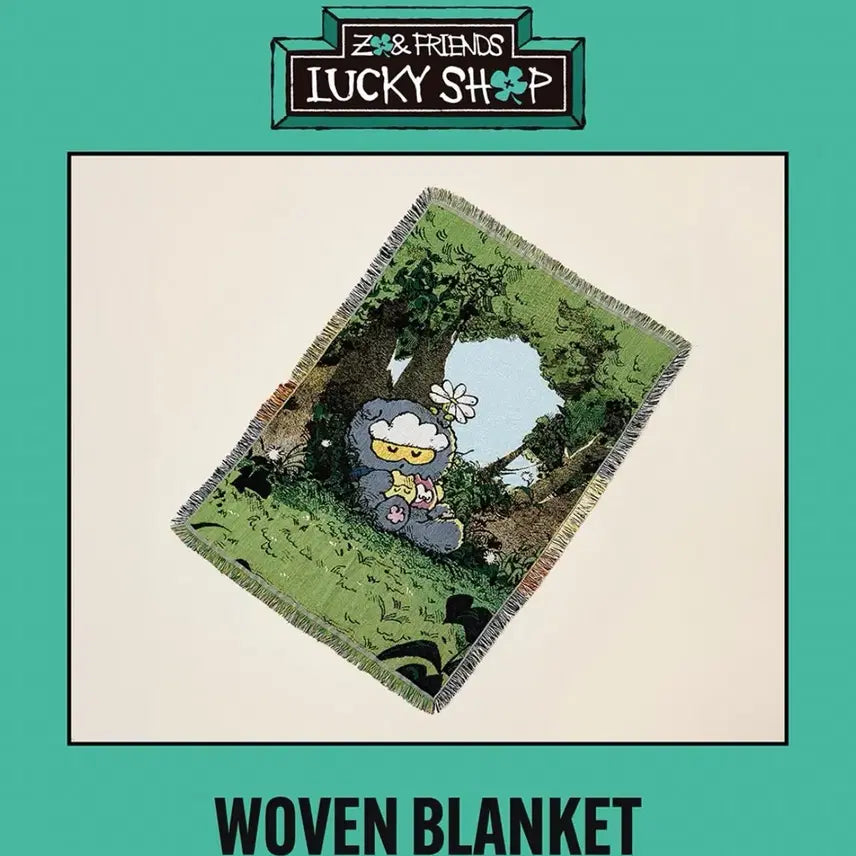 [BUNJANG] Zoan Friends ZOA Blanket / 조앤프렌즈 팝업 조아 블랭킷 GD