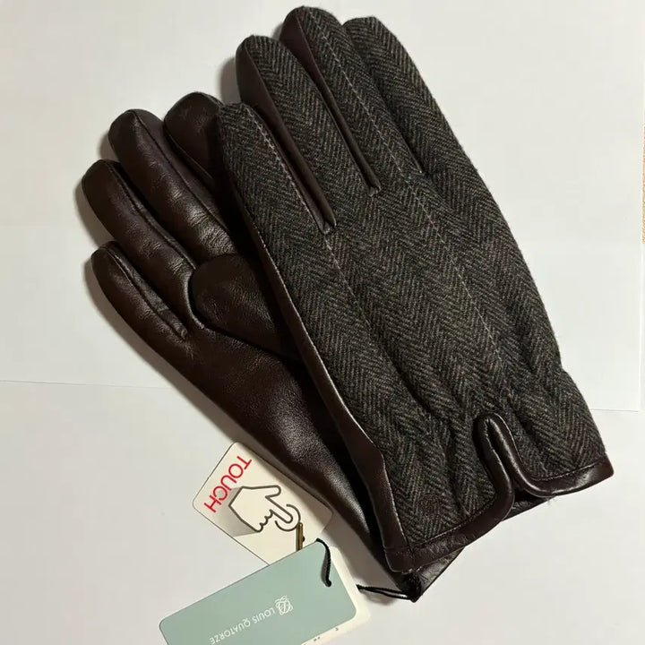[BUNJANG] Louis Quatorze Leather Touch Gloves / 루이까또즈 가죽 터치 장갑