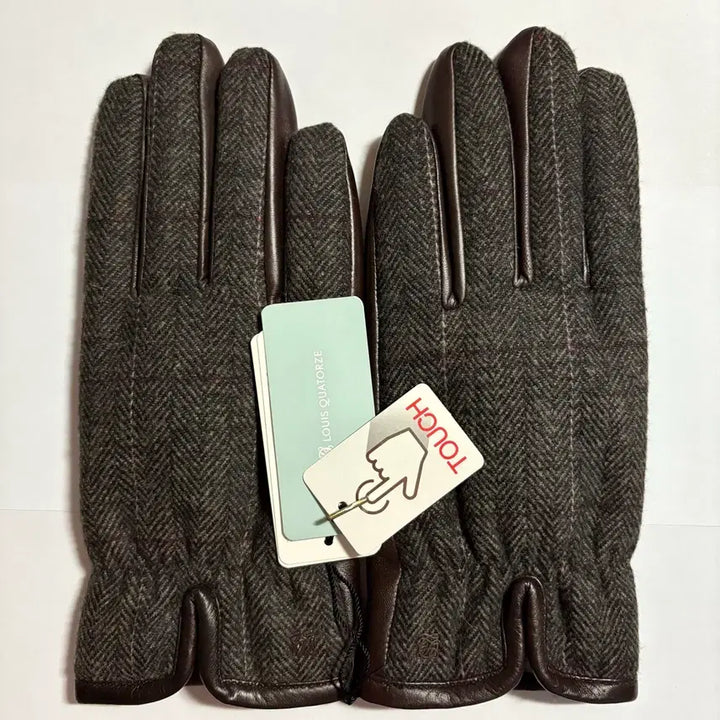 [BUNJANG] Louis Quatorze Leather Touch Gloves / 루이까또즈 가죽 터치 장갑