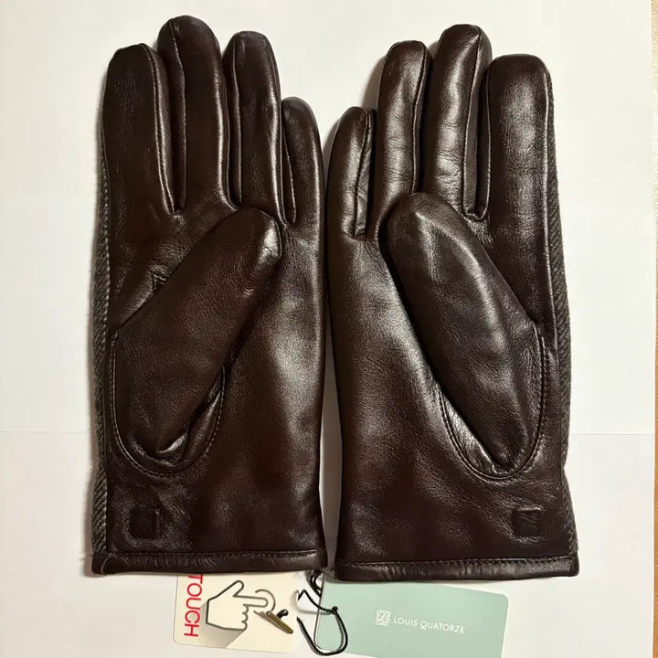 [BUNJANG] Louis Quatorze Leather Touch Gloves / 루이까또즈 가죽 터치 장갑