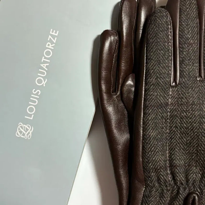 [BUNJANG] Louis Quatorze Leather Touch Gloves / 루이까또즈 가죽 터치 장갑