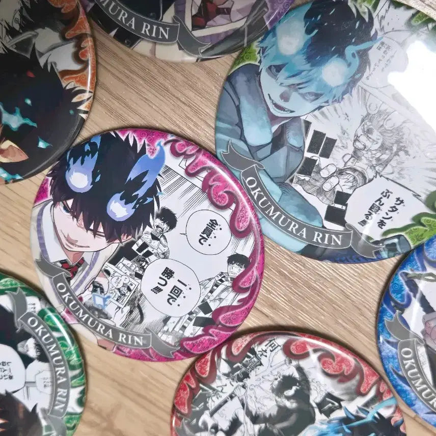 [BUNJANG] Okumura Rin Badge Set / 오쿠무라 린 뱃지