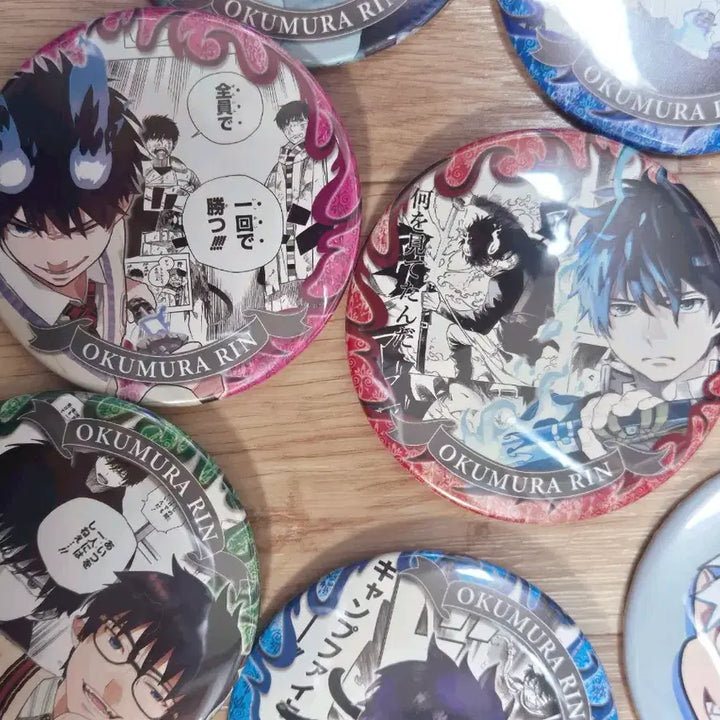 [BUNJANG] Okumura Rin Badge Set / 오쿠무라 린 뱃지