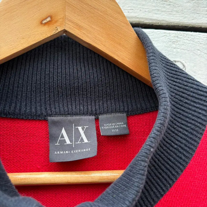 [BUNJANG] Armani Exchange Knit Zip-Up / Armani Exchange 아르마니 익스체인지 니트 집업