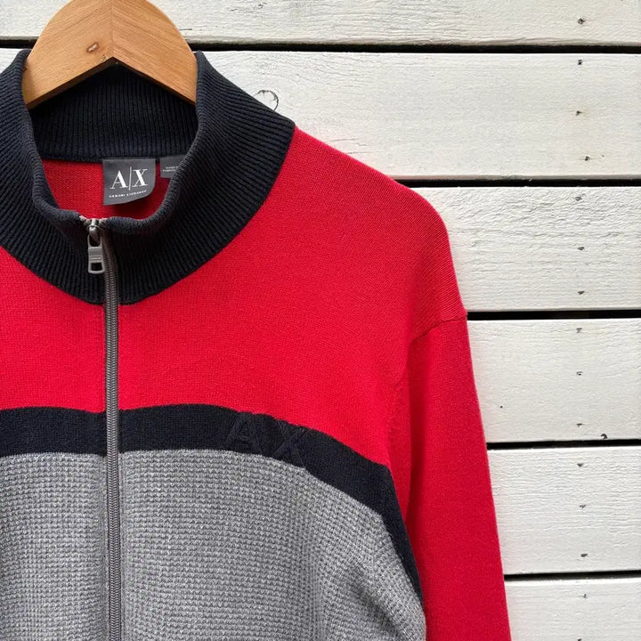 [BUNJANG] Armani Exchange Knit Zip-Up / Armani Exchange 아르마니 익스체인지 니트 집업