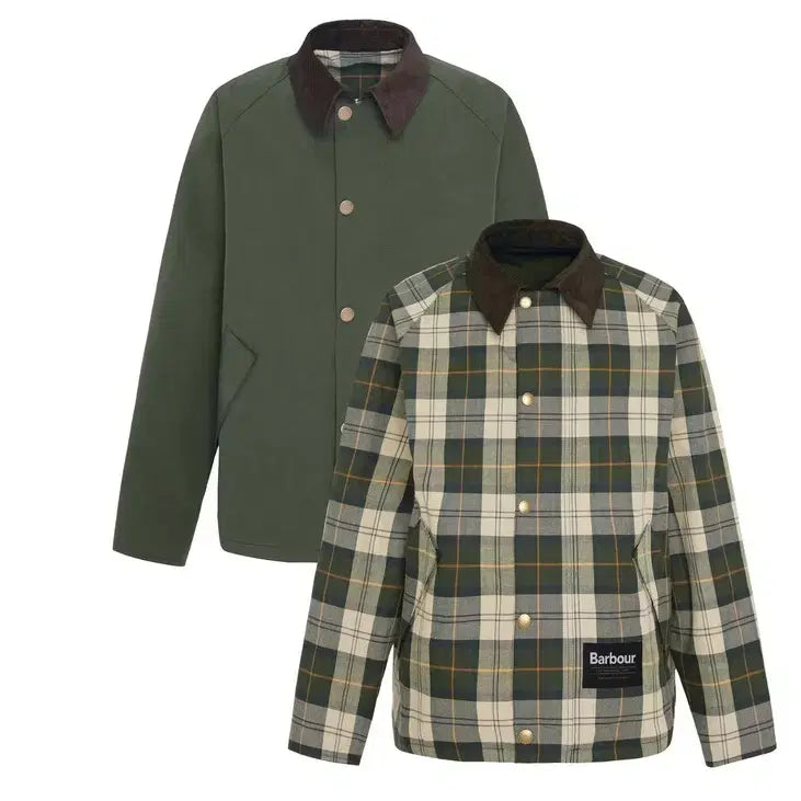 [BUNJANG] Barbour Transport Reversible Jacket (Size 40) / 바버 트랜스포트 리버시블 사이즈 42  새제품