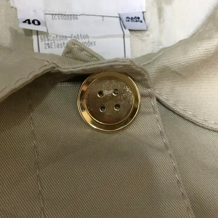 [BUNJANG] ICB Beige Ribbon Pocket Short Jacket - Vintage / 33사이즈 추천 ICB 베이지 리본포켓 숏자켓 빈티지