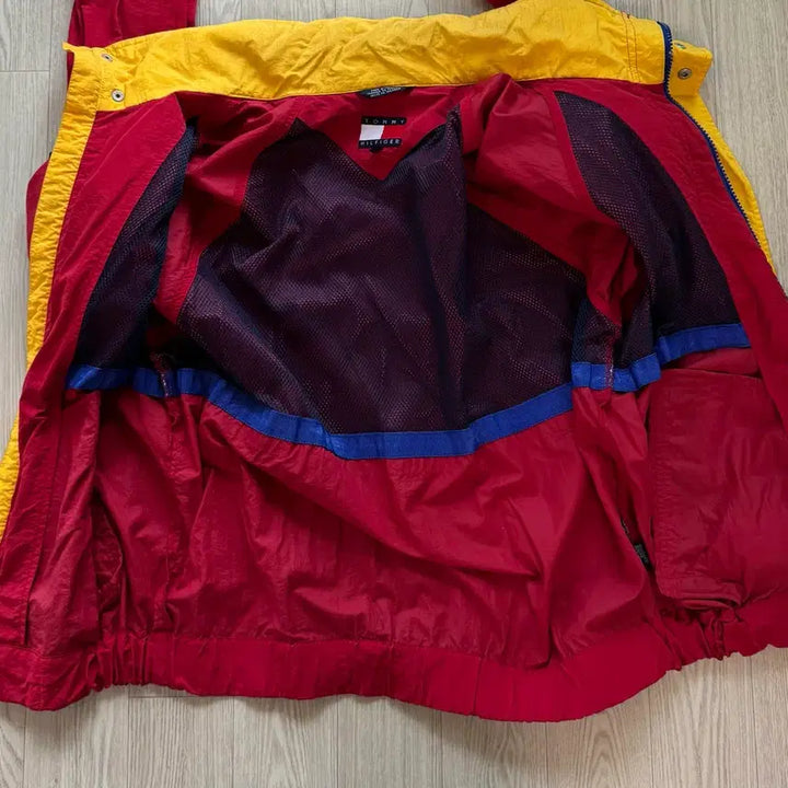 [BUNJANG] Tommy Hilfiger Track Jacket Red M / 타미힐피거 트랙자켓 레드 M사이즈