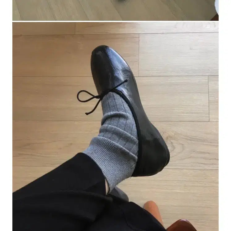 [BUNJANG] About Mood Black Flat Shoes / 가격내림*어바웃무드 플랫