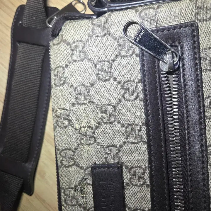 [BUNJANG] Gucci Supreme Canvas Messenger Bag / 구찌 수프림 캔버스 메신저백