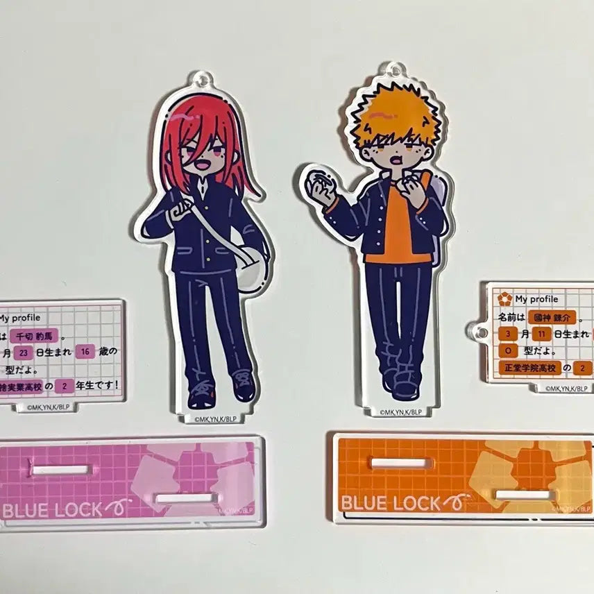[BUNJANG] Blue Lock Chigiri Hyoma Kunigami Rensuke Acrylic Stand / 블루록 치기리 효마 쿠니가미 렌스케 아크릴 스탠드