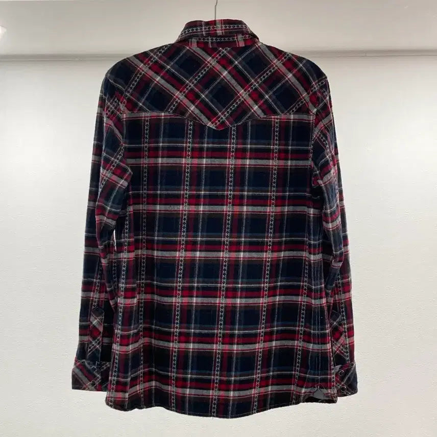 [BUNJANG] VILLAND Vintage Western Check Shirt / VILLAND 일본 빈티지 웨스턴 체크 셔츠