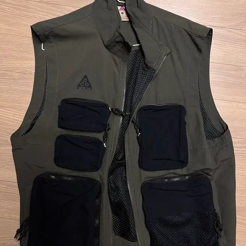 [BUNJANG] Nike ACG Cargo Vest Khaki M / 나이키 ACG 베스트 카고 카키 M