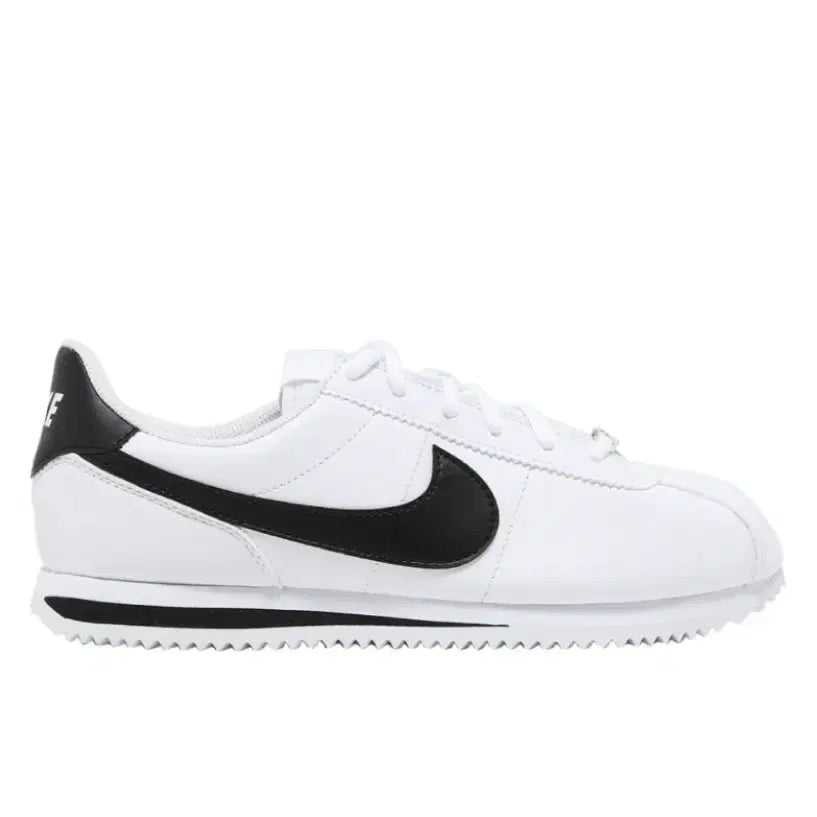 [BUNJANG] Nike Cortez Basic SL White Black Sneakers / (GS) 나이키 코르테즈 베이직 SL 화이트 블랙