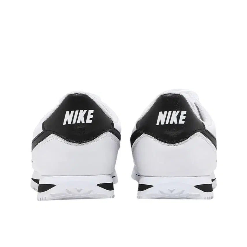 [BUNJANG] Nike Cortez Basic SL White Black Sneakers / (GS) 나이키 코르테즈 베이직 SL 화이트 블랙