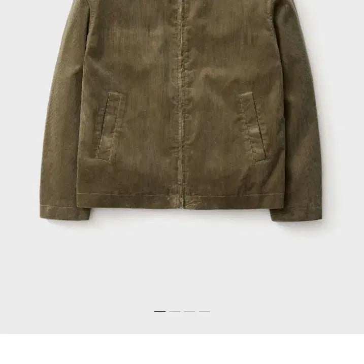 [BUNJANG] Pottery Corduroy Drizler Jacket (Light Khaki, Size L) / 포터리 코듀로이 드리즐러 자켓 라이트카키 3사이즈