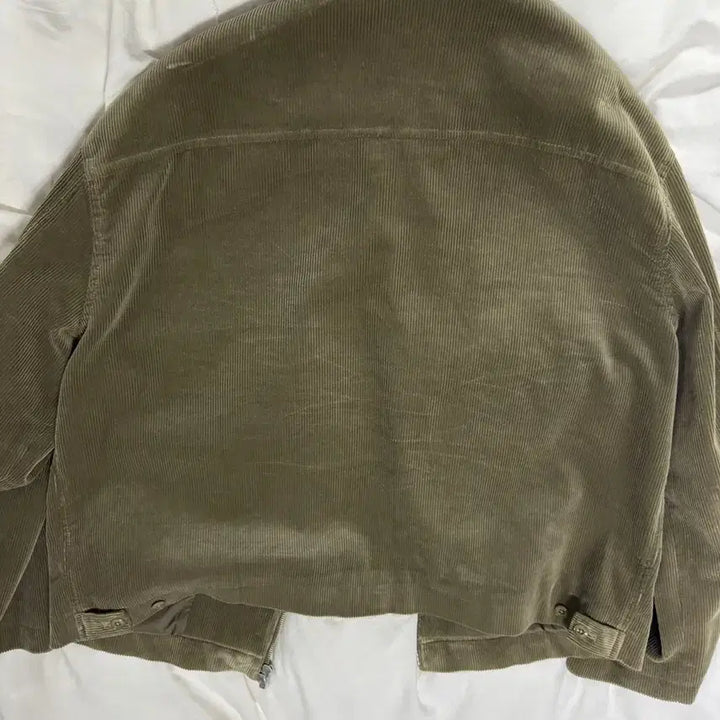 [BUNJANG] Pottery Corduroy Drizler Jacket (Light Khaki, Size L) / 포터리 코듀로이 드리즐러 자켓 라이트카키 3사이즈