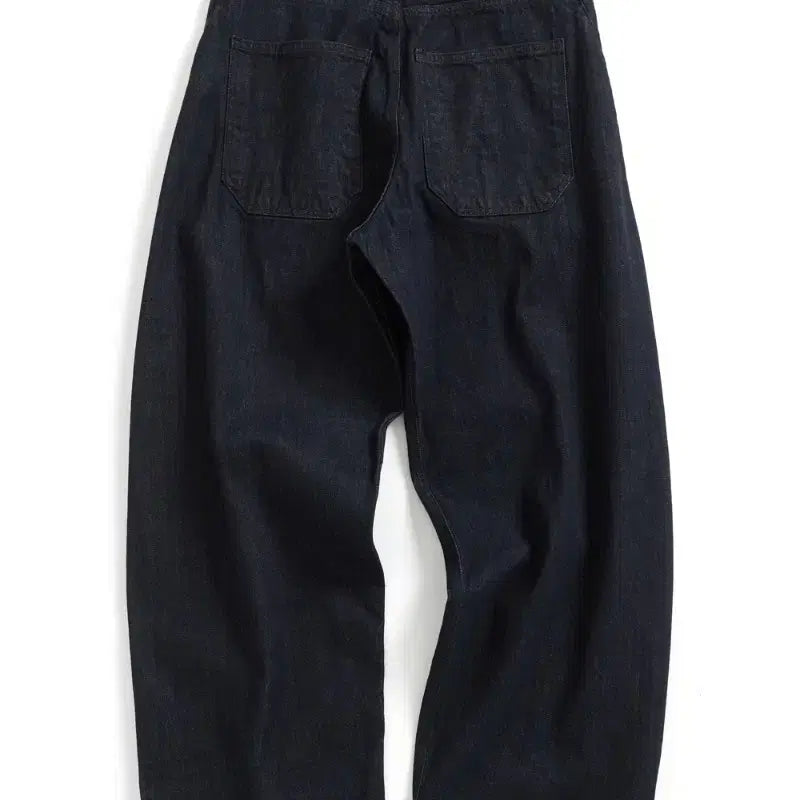 [BUNJANG] Hatching Room Wide Curve Jeans Indigo / (4) 해칭룸 와이드 커브진 인디고 와커진