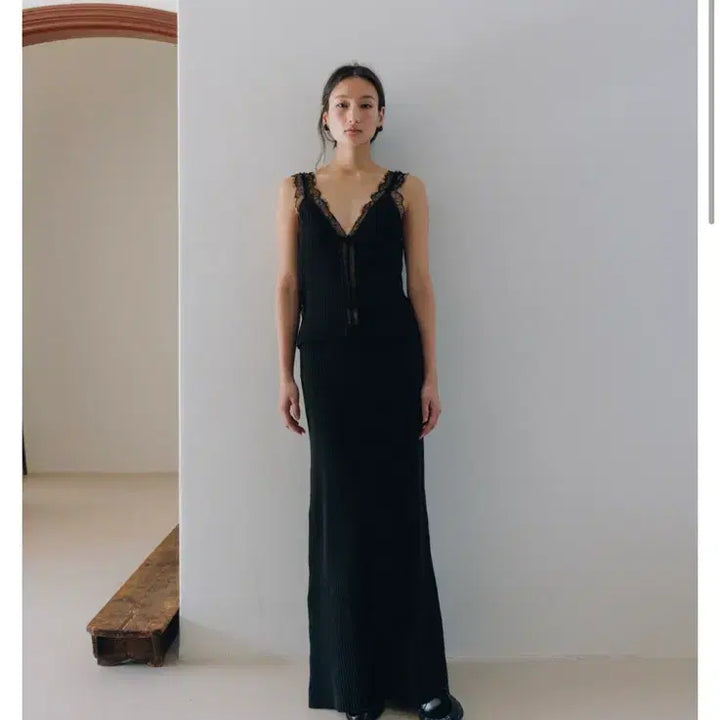 [BUNJANG] Parven Vionel Wool Knit Long Skirt / (새상품) 파르벵 VIONEL WOOL KNIT LONG SKIRT