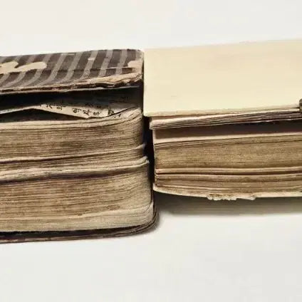 [BUNJANG] 130-Year-Old Ivory Prayer Book &amp; 1955 Korean Hymnal Set / 프랑스 상아130년 전빛 기도서 &amp; 1955년 한국 근현대 찬송가 (희귀