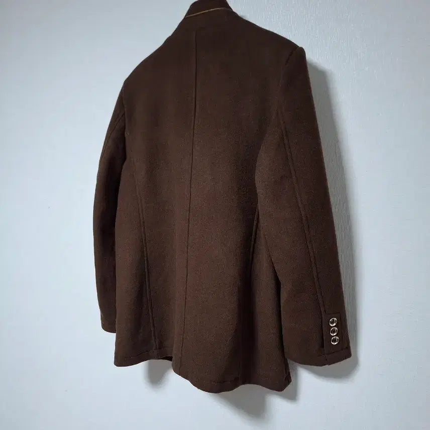 [BUNJANG] Playboy Brown Wool Coat (L) / 빈티지 정품!플레이보이 브라운 모직코트 L사이즈
