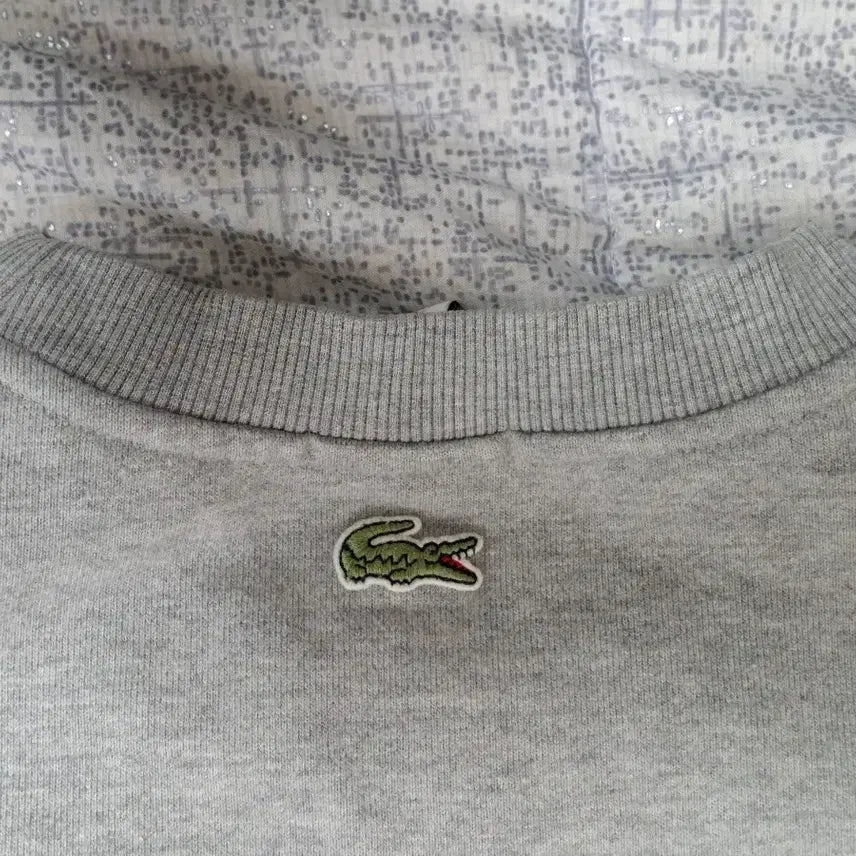 [SOLD OUT] (남녀공용) 라코스테 골프 럭셔리 빅로고 맨투맨 105-110