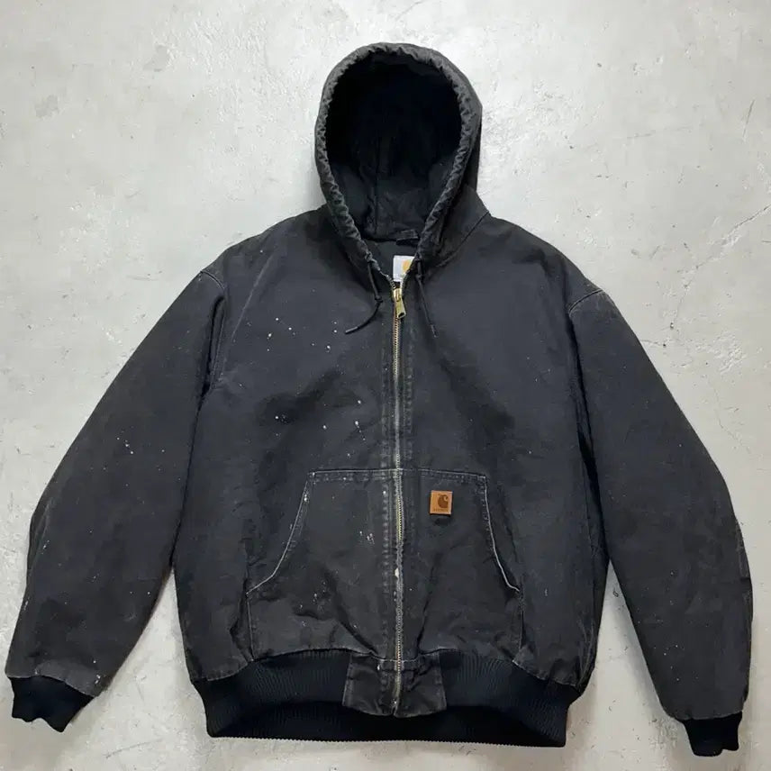[BUNJANG] Carhartt J130 BLK Active Jacket (2XL) / [2XL] OG 칼하트 J130 BLK 액티브 자켓 칼하트 후드 자켓