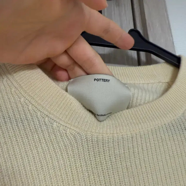 [BUNJANG] Pottery Wool Cashmere Knit Sweater / 포터리 울 캐시 니트 4size