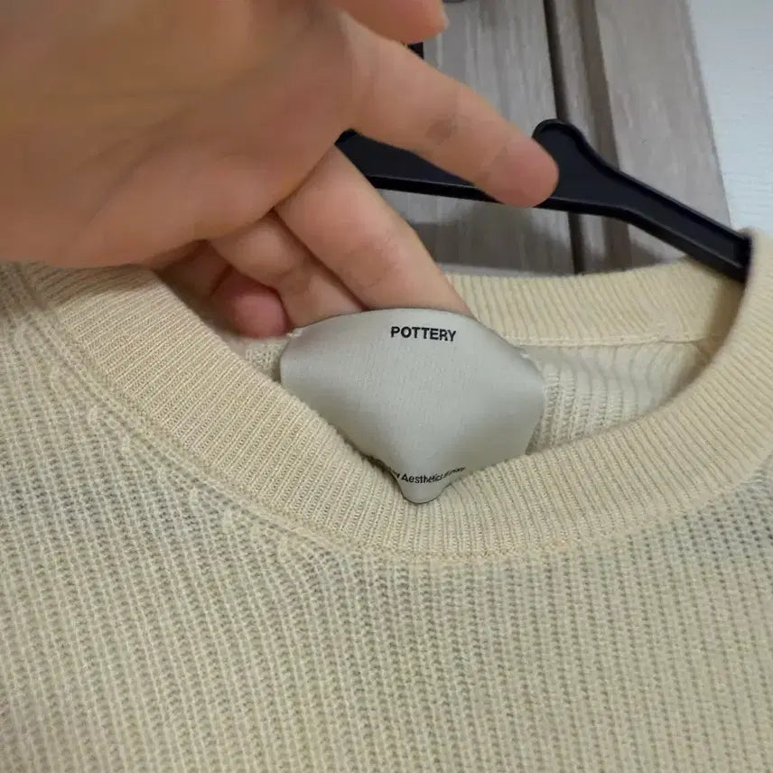 [BUNJANG] Pottery Wool Cashmere Knit Sweater / 포터리 울 캐시 니트 4size