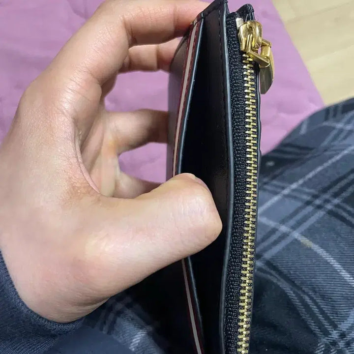 [BUNJANG] Bally Signature Zipper Card Wallet / 발리 Bally 시그니처 지퍼 카드 지갑