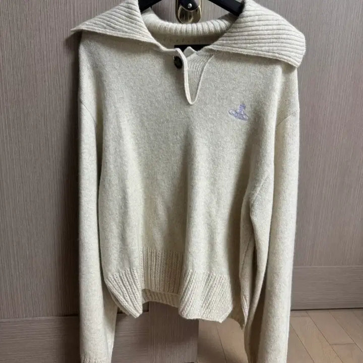 [BUNJANG] Vivienne Westwood Ivory Sailor Knit / 비비안웨스트우드 아이보리 세일러 니트