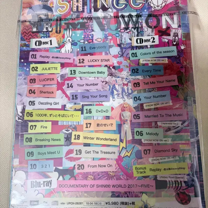 [BUNJANG] SHINee From Now On Limited Edition A Version Album / 샤이니 프나온 From now on 2CD + 블루레이 초회생산 한정판A