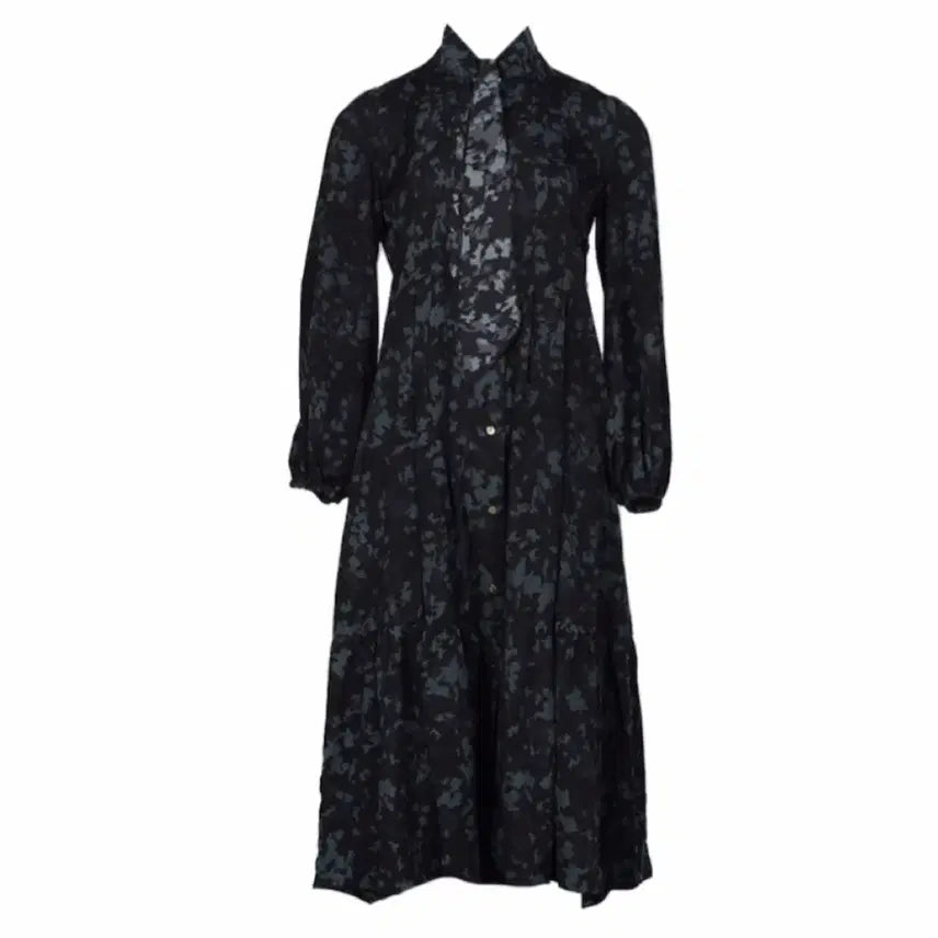 [BUNJANG] Karl Lagerfeld Frill Long Dress / 칼라거펠트 프릴 롱원피스(55)
