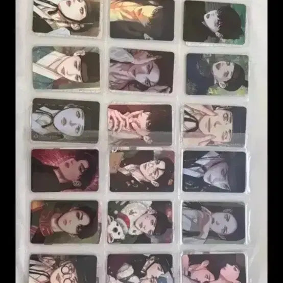 [SOLD OUT] 레진 귀야곡 컬렉션 포카 포토카드 드볼 풀셋