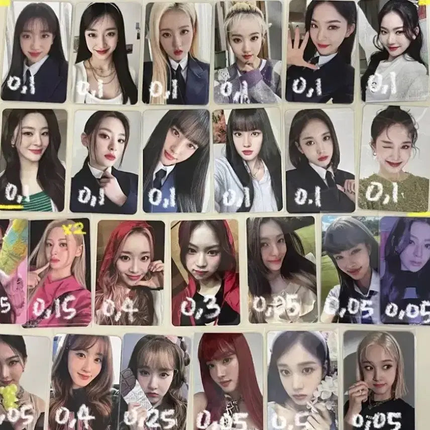 [BUNJANG] STAYC Photocard Bundle Set / 스테이씨 포카 일괄 급처