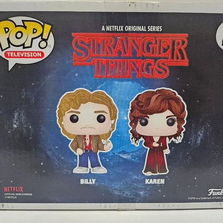 [BUNJANG] Funko Pop Stranger Things Billy &amp; Karen Set / 펀코팝 기묘한이야기 빌리&amp;카렌 세트