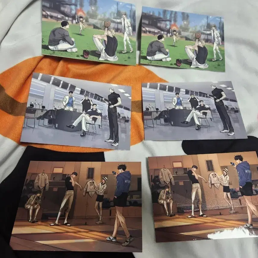 [BUNJANG] Team Resin Crossover Athlete Village Snap Photo Bundle Set / 애욕 칼과꽃 향의경계 백라이트 크로스오버 선수촌 스냅 줌아웃 줌인 일괄