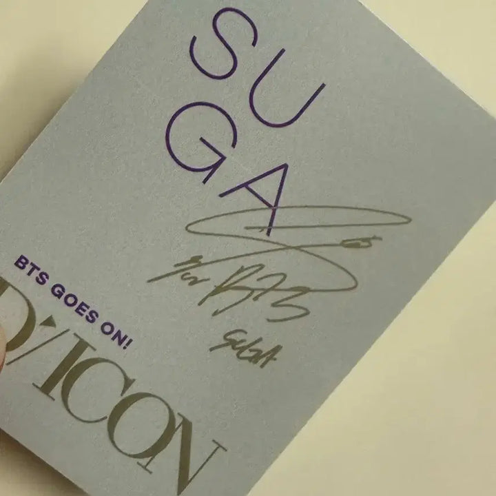 [BUNJANG] BTS Suga Dicon Photocard Bundle Set / <~6.6 할인>방탄소년단 방탄 bts 윤기 슈가 다이아콘 포카 일