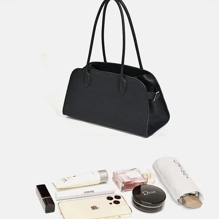 [BUNJANG] Natural Leather Handmade Shoulder Bag / 천연 가죽 수제 가방 숄더백 연예인 가방