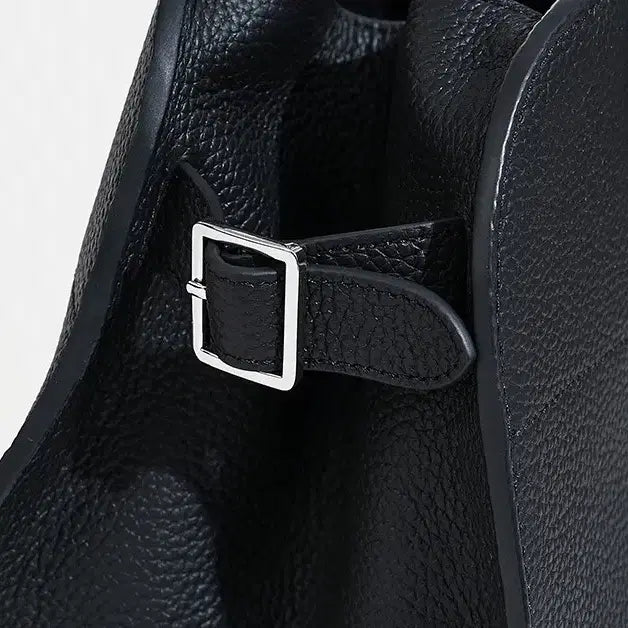 [BUNJANG] Natural Leather Handmade Shoulder Bag / 천연 가죽 수제 가방 숄더백 연예인 가방