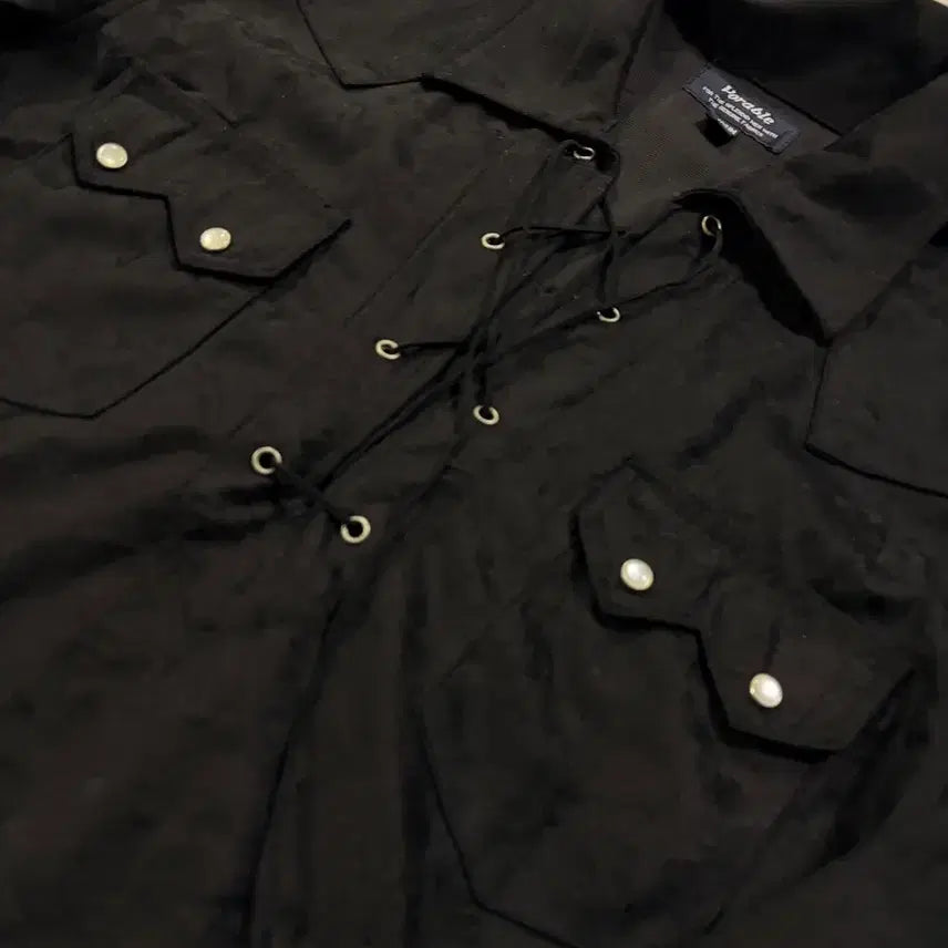 [SOLD OUT] Vorable 블랙 웨스턴 셔츠 M