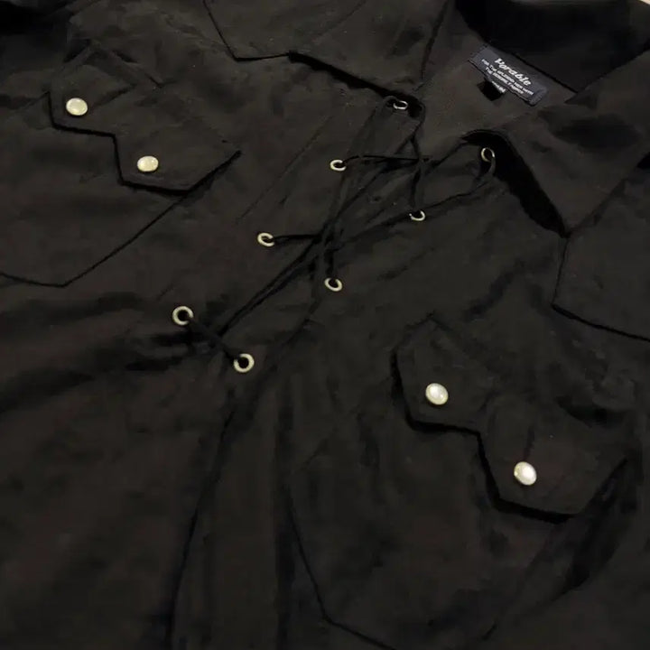 [SOLD OUT] Vorable 블랙 웨스턴 셔츠 M