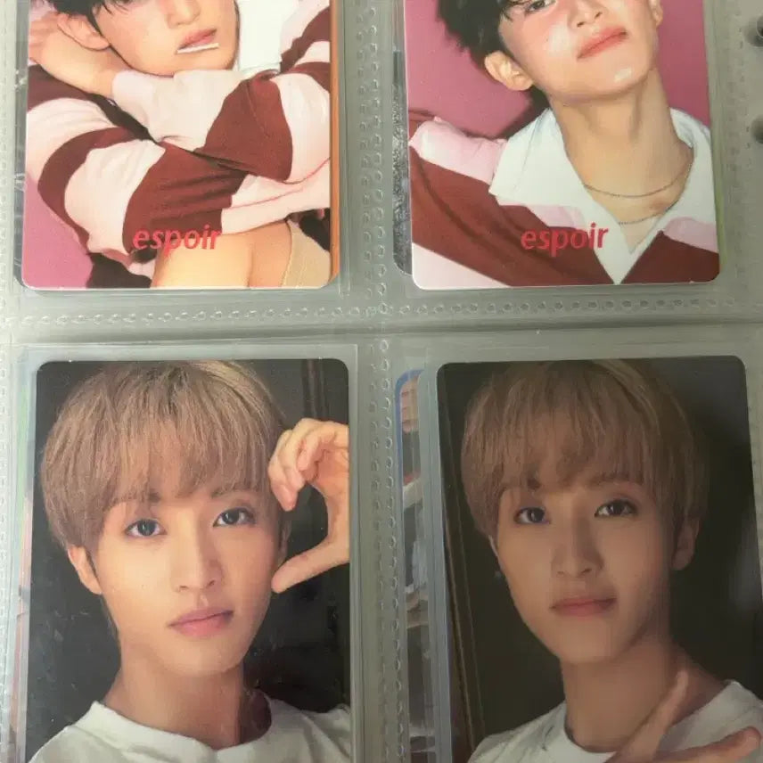 [BUNJANG] Espoir Mark Photocard Bundle Set / 에스뽀아 마크 포카 판매